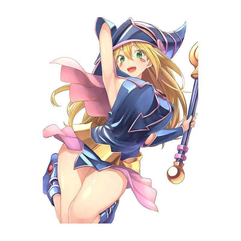 Yu-Gi-Oh! 'Black Magician Girl | Excited' Vinyl Car Sticker