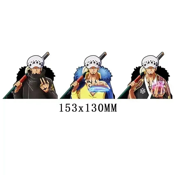 One Piece 'Trafalgar Water Law' Vinyl Car 3D Motion Sticker