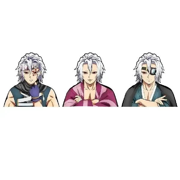 Demon Slayer 'Tengen Uzui' Vinyl Car 3D Motion Sticker
