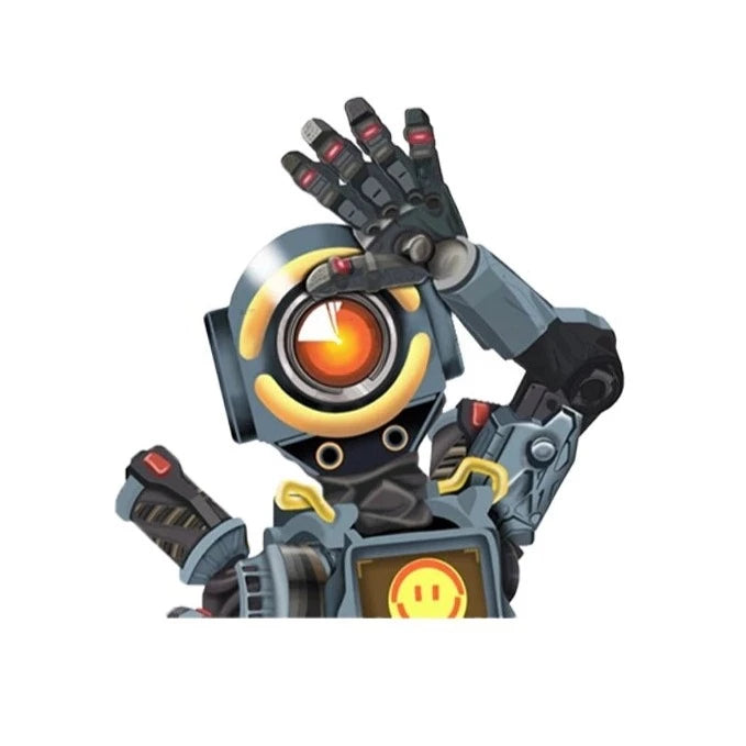 Apex Legends 'Pathfinder | Waving' Vinyl Car Peeker Sticker