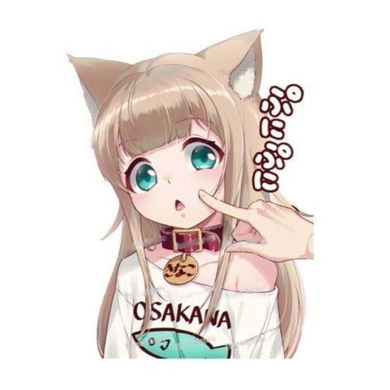 Kinako 'Osakana | Poked' Vinyl Car Sticker