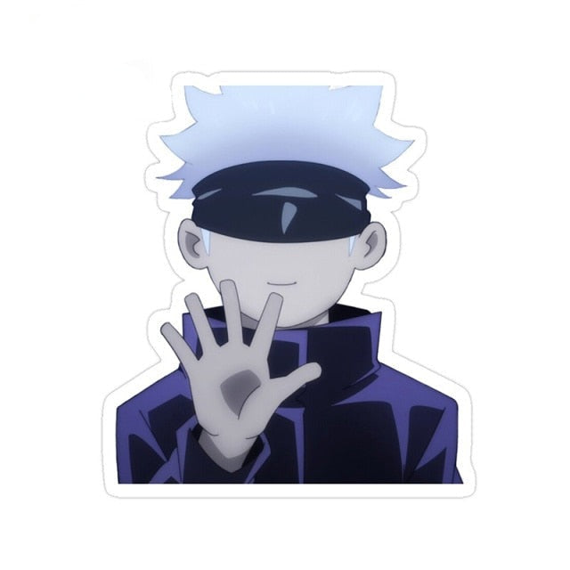 Jujutsu Kaisen 'Satoru Gojo | Stopped' Vinyl Car Sticker