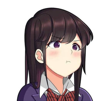 Komi Can't Communicate 'Komi Shouko' Vinyl Car Sticker