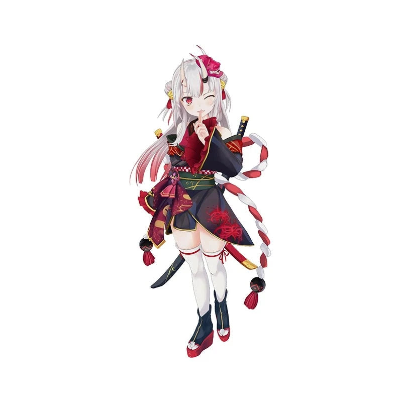 Virtual YouTuber 'Nakiri Ayame | Shhh' Vinyl Car Sticker