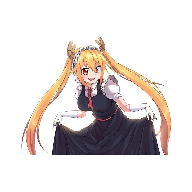 Miss Kobayashi's Dragon Maid 'Tohru | Posing' Vinyl Car Sticker