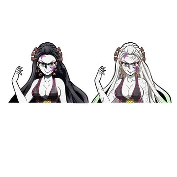 Demon Slayer 'Daki | Demon Form' Vinyl Car 3D Motion Sticker