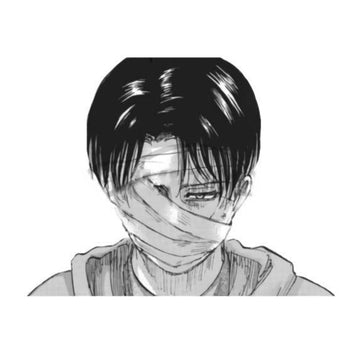 Attack on Titan 'Injured Levi' Vinyl Car Sticker