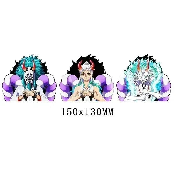 One Piece 'Yamato | Red Horns' Vinyl Car 3D Motion Sticker