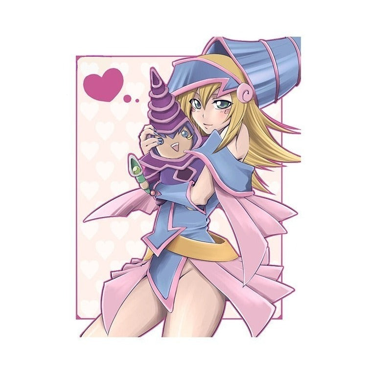 Yu-Gi-Oh! 'Black Magician Girl | Dark Magician Head' Vinyl Car Sticker