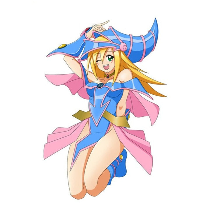 Yu-Gi-Oh! 'Black Magician Girl | Jumping' Vinyl Car Sticker