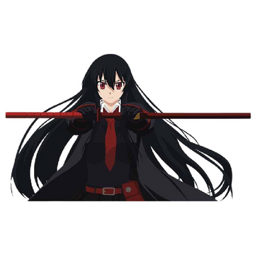 Akame ga Kill! 'Akame | Holding Murasame Sword' Vinyl Car Sticker