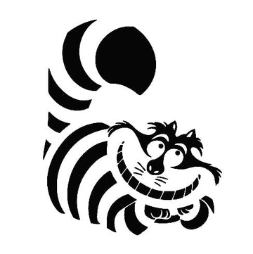 Cute Cat 'Smiling' Vinyl Car Sticker