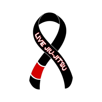Jiu Jitsu 'Live Jiu-Jitsu | Belt' Vinyl Car Sticker