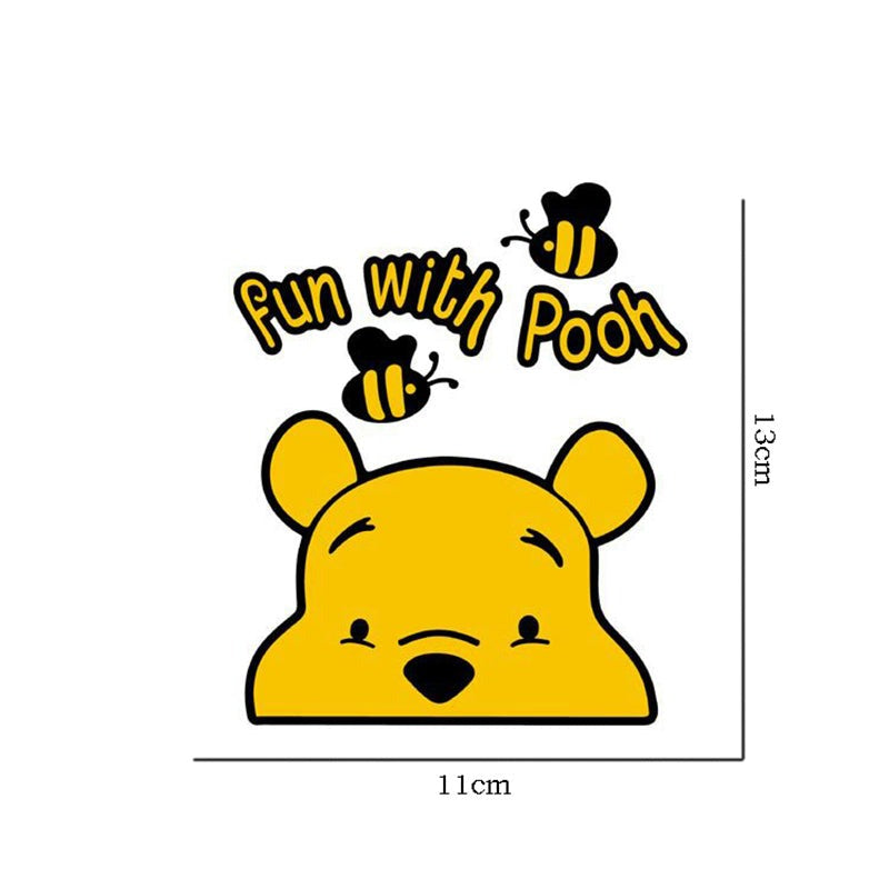 Winnie the Pooh 'Fun With Pooh | Bees' Vinyl Car Peeker Sticker