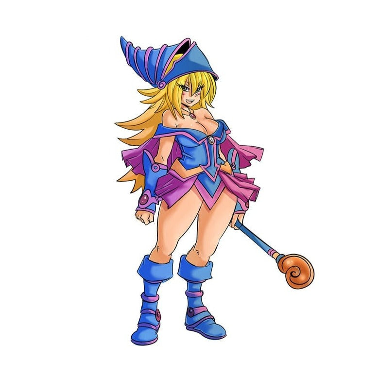 Yu-Gi-Oh! 'Black Magician Girl | Waiting' Vinyl Car Sticker