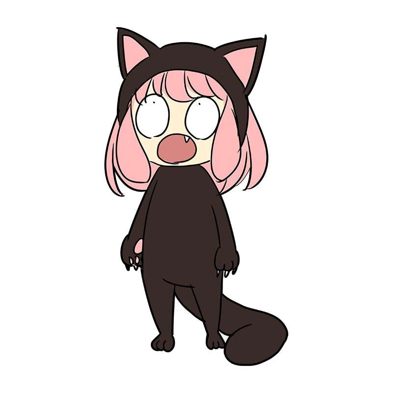 Spy x Family 'Anya | Cat Costume' Vinyl Car Sticker