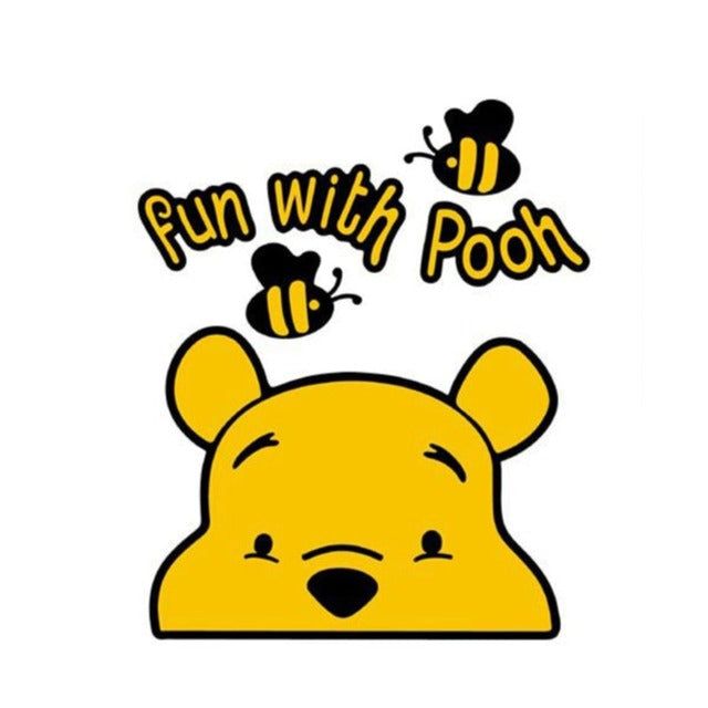 Winnie the Pooh 'Fun With Pooh | Bees' Vinyl Car Peeker Sticker