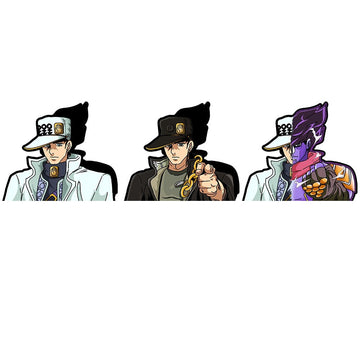 JoJo's Bizarre Adventure 'Jotaro Kujo' Vinyl Car 3D Motion Sticker