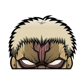 Attack on Titan 'Armored Titan' Vinyl Car Peeker Sticker