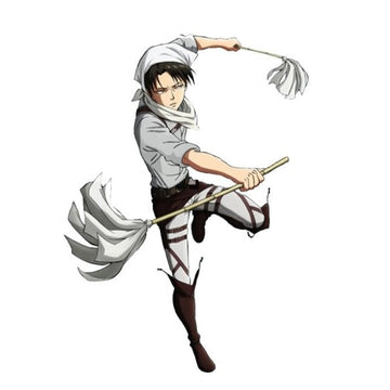 Attack on Titan 'Levi | Cleaning' Vinyl Car Sticker