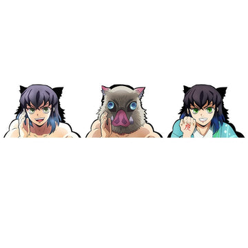 Demon Slayer 'Inosuke' Vinyl Car 3D Motion Sticker