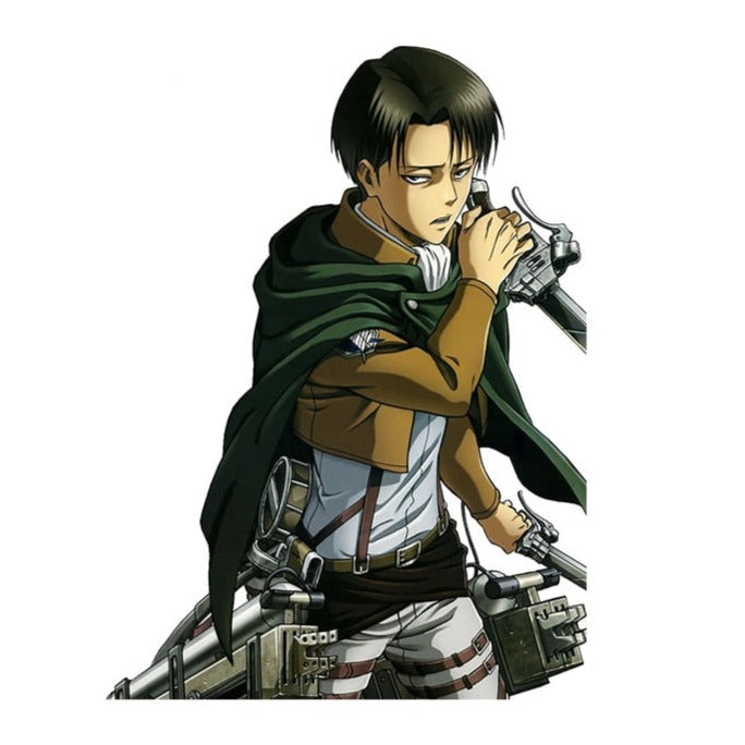 Attack on Titan 'Levi | Tired' Vinyl Car Sticker
