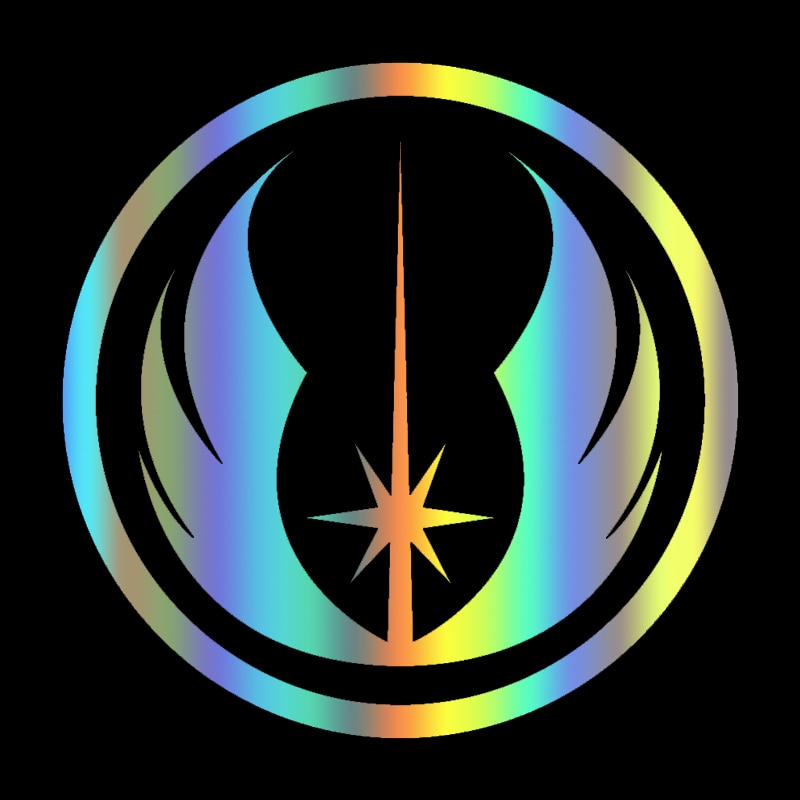 Star Wars 'Jedi Order Symbol | 1.0' Vinyl Car Sticker