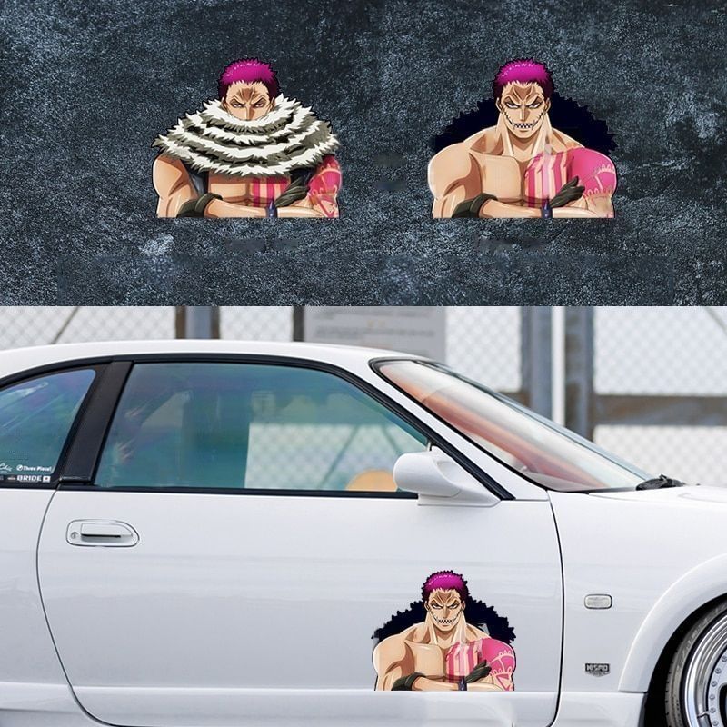 One Piece 'Charlotte Katakuri' Vinyl Car 3D Motion Sticker