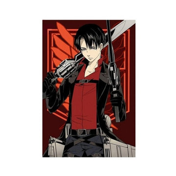 Attack on Titan 'Levi | Portrait' Vinyl Car Sticker