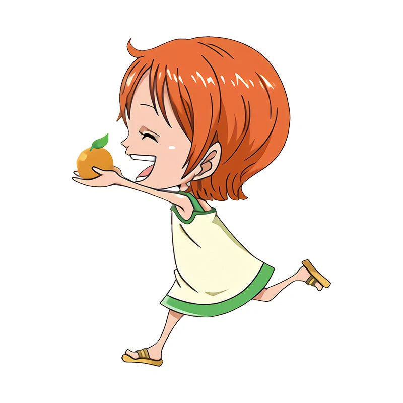 One Piece 'Young Nami | Running 1.0' Vinyl Car Sticker
