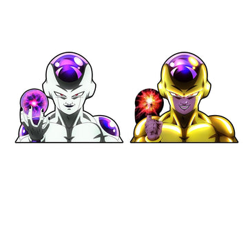 Dragon Ball Z 'Frieza | Super Saiyan' Vinyl Car 3D Motion Sticker