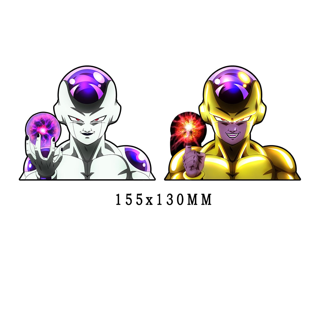 Dragon Ball Z 'Frieza | Super Saiyan' Vinyl Car 3D Motion Sticker