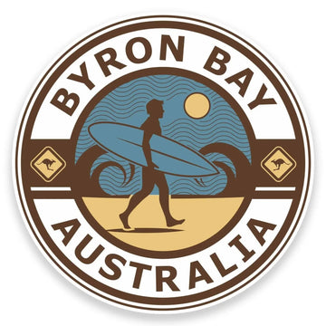 Australia 'Byron Bay' Vinyl Car Sticker