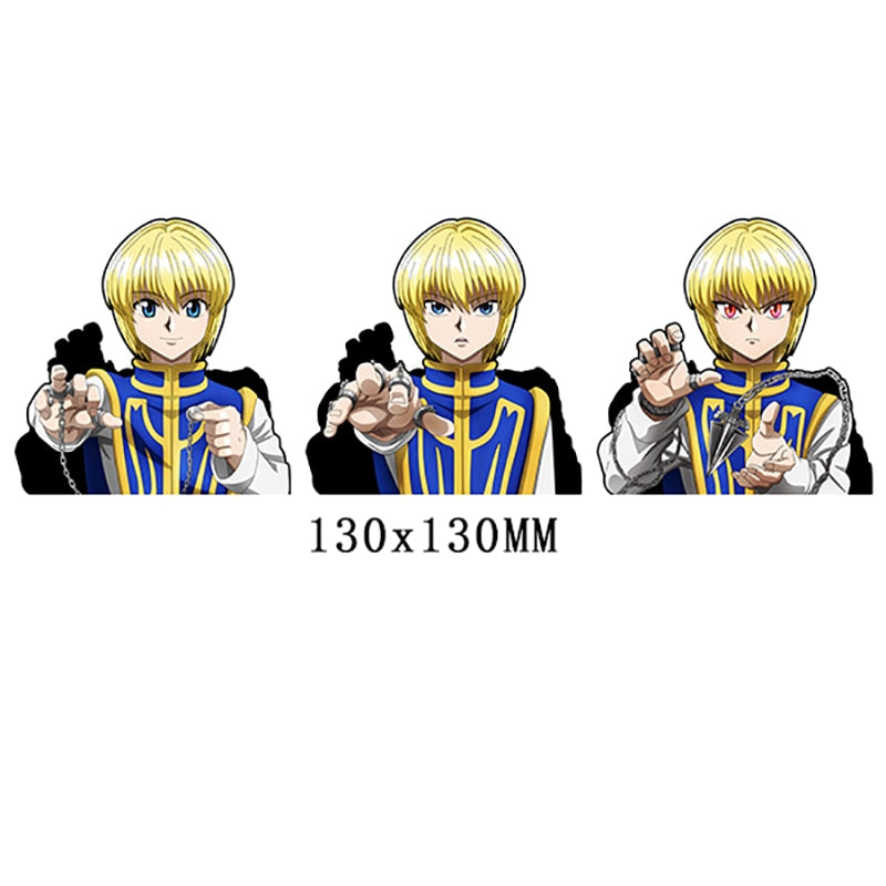 Hunter x Hunter 'Kurapika' Vinyl Car 3D Motion Sticker