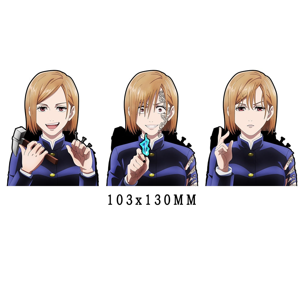 Jujutsu Kaisen 'Nobara Kugisaki' Vinyl Car 3D Motion Sticker