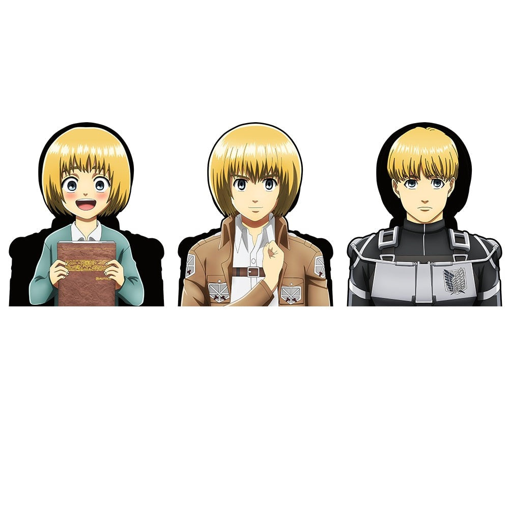 Attack on Titan 'Armin Arlert' Vinyl Car 3D Motion Sticker