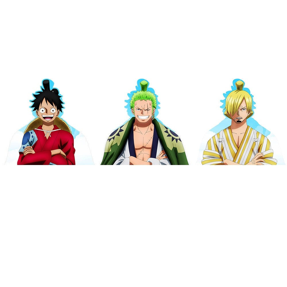 One Piece 'Luffy x Zoro x Sanji | 1.0' Vinyl Car 3D Motion Sticker