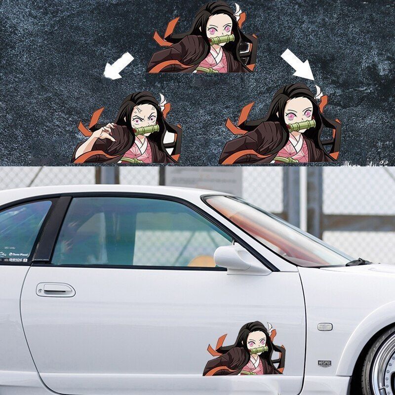 Demon Slayer 'Nezuko Kamado | 4.0' Vinyl Car 3D Motion Sticker