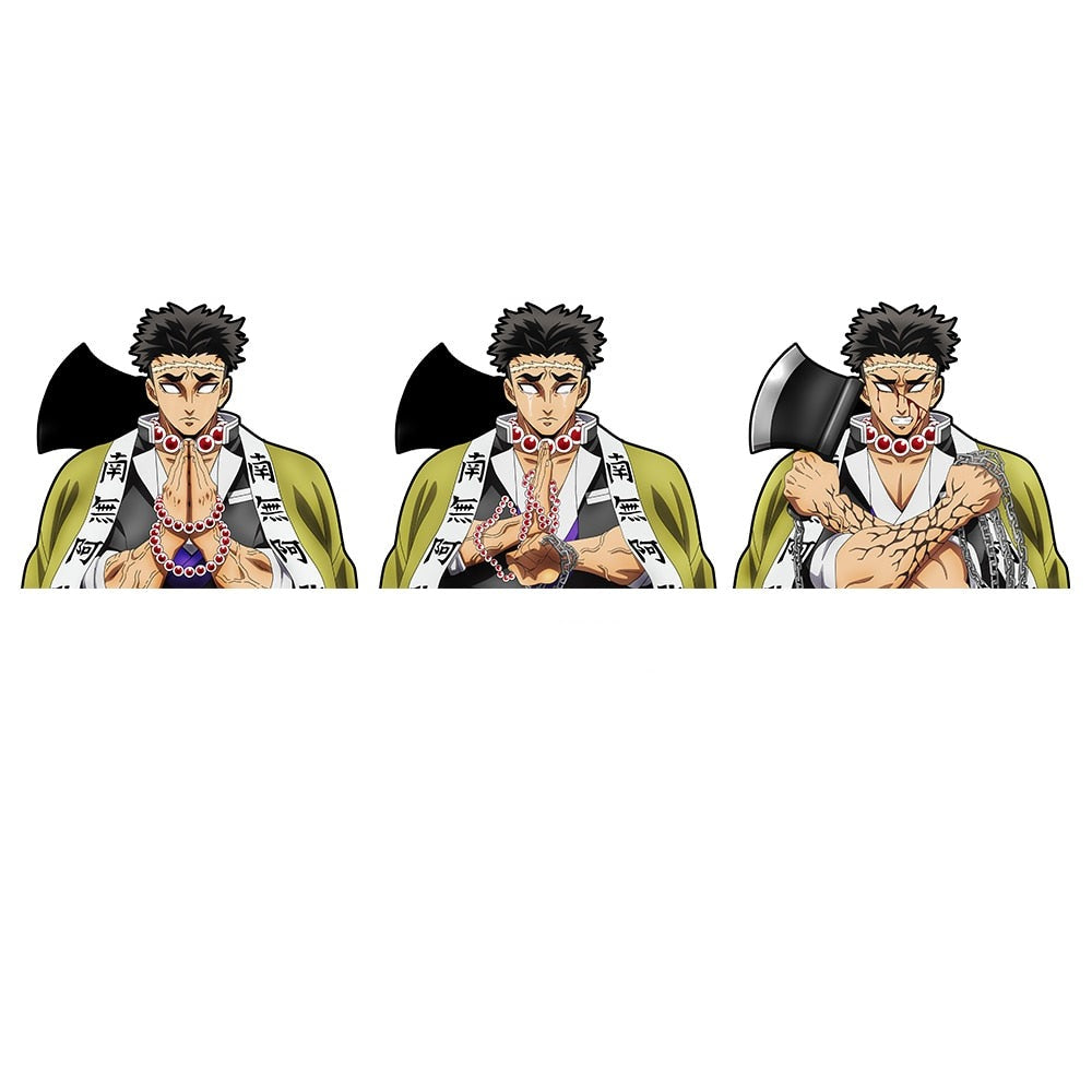 Demon Slayer 'Gyomei Himejima' Vinyl Car 3D Motion Sticker