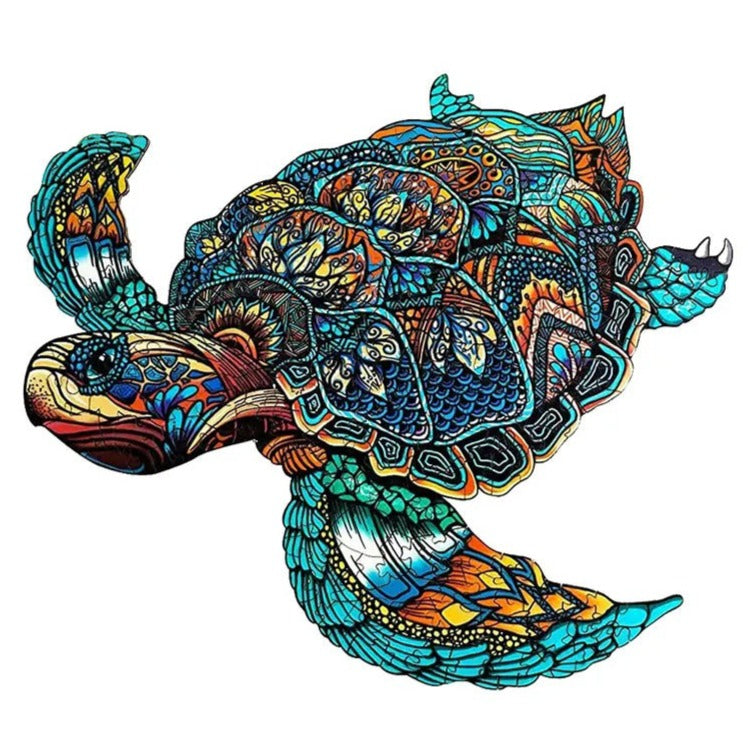 Amazing Tribal Turtle 'Unique Design | Resolute Turtle' Vinyl Car Sticker