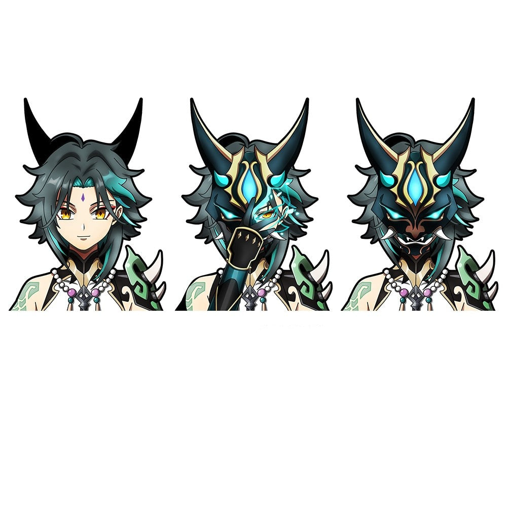 Genshin Impact 'Xiao' Vinyl Car 3D Motion Sticker