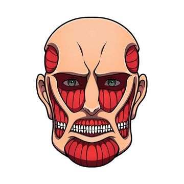 Attack on Titan 'Colossal Titan | Head' Vinyl Car Sticker