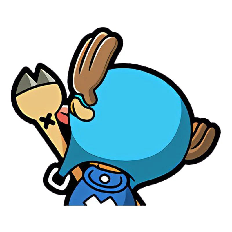 One Piece 'Tony Tony | Raised Left Fist' Vinyl Car Sticker