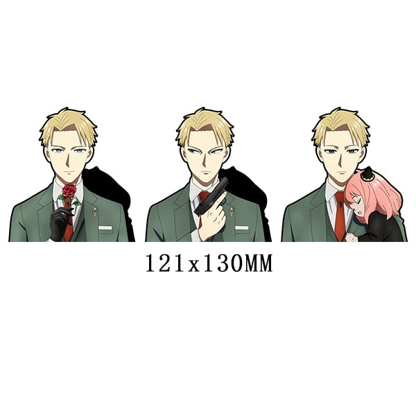 Spy x Family 'Loid Forger' Vinyl Car 3D Motion Sticker