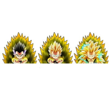 Dragon Ball Z 'Goten | Super Saiyan' Vinyl Car 3D Motion Sticker