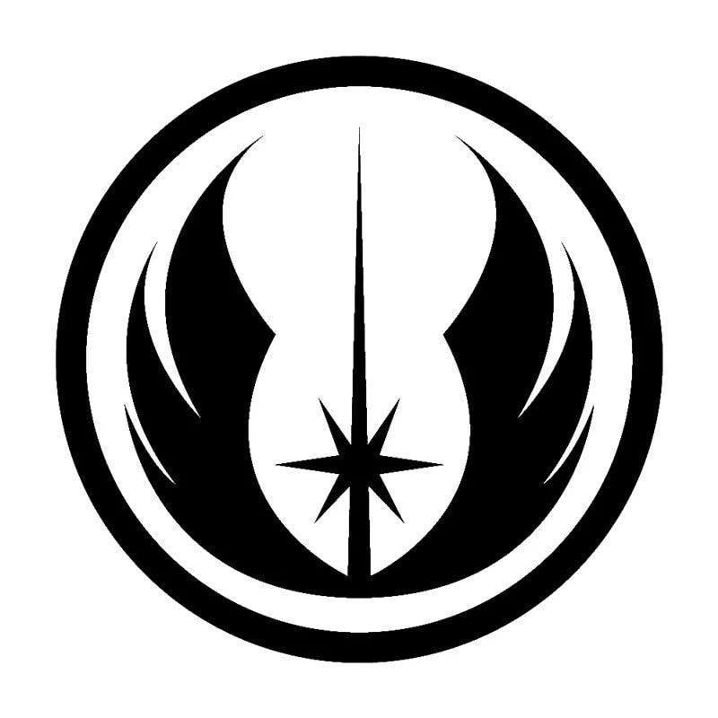 Star Wars 'Jedi Order Symbol | 1.0' Vinyl Car Sticker