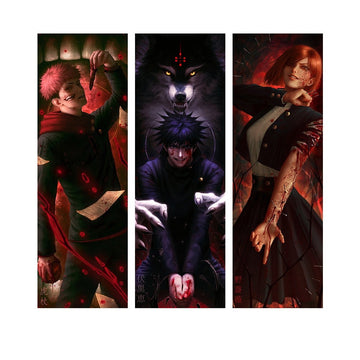 Jujutsu Kaisen 'Yuji x Megumi x Nobara' Vinyl Car 3D Motion Sticker