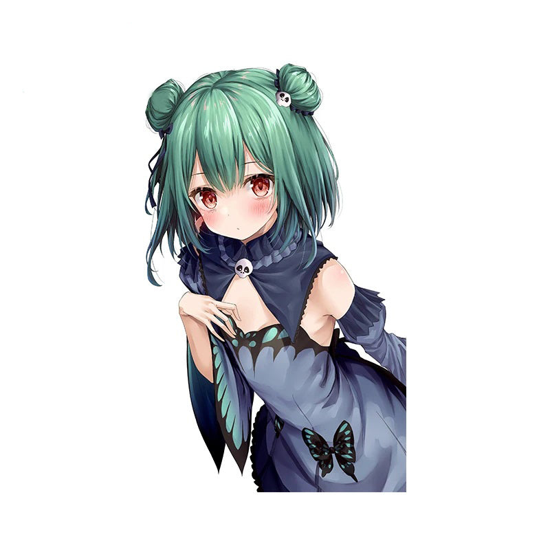 Virtual YouTuber 'Uruha Rushia | Posing' Vinyl Car Sticker