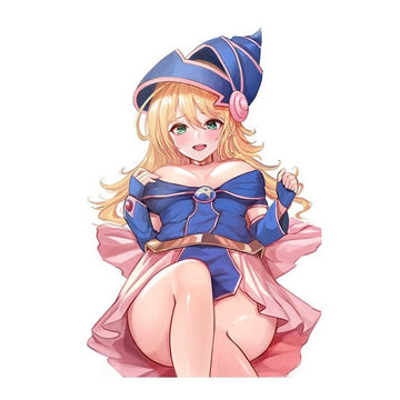 Yu-Gi-Oh! 'Black Magician Girl | Sitting' Vinyl Car Sticker