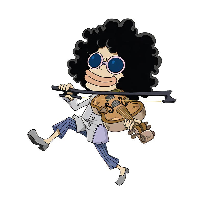 One Piece 'Young Brook | Running 1.0' Vinyl Car Sticker